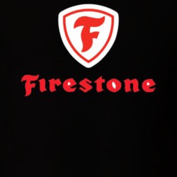 Car Firestone Tire And Rubber Company Vintage Logo T Shirt