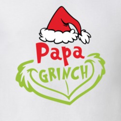 Papa Grinch Funny Christmas T Shirt Great Christmas Gift For Families 