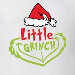 Little Grinch Funny Christmas T Shirt