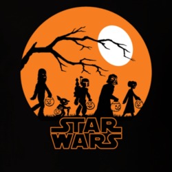 Star Wars Trick Or Treat Tee Halloween Silhouette T Shirt