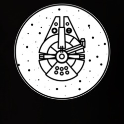 Millennium Falcon Fan T Shirt Cool Star Wars T Shirt