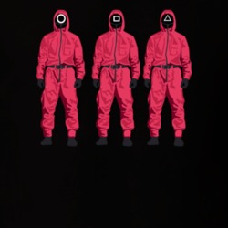 Squid Game Soldiers Mask T Shirt
