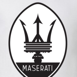 Maserati Logo Fan Cars T Shirt