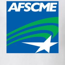 Afscme Union Logo Logo White T Shirt