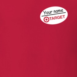 Target Name Tag Inspired T Customize T Shirt