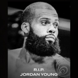 Jordan Young Rest In Peace Black T Shirt