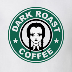 Wednesday Addams Dark Roast Coffee T Shirt