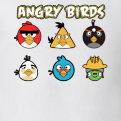Funny Angry Birds Mobile Game T Shirt
