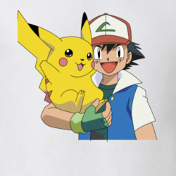Pokemon Ash Ketchum Retro T Shirt