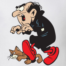 The Smurfs Gargamel Cool Vintage T Shirt