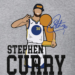 Steph Curry Nba Champion Sketch Fan T Shirt