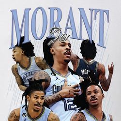 Ja Morant 90s Vintage  T Shirt