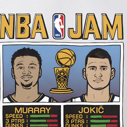Jamal Murray Nikola Jokic Nba Jam Tshirt, Nikola Jokic Stats  T Shirt