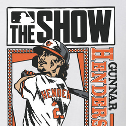 Gunnar Henderson The Show Baltimore Orioles Game Attire T Shirt