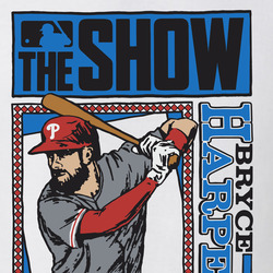 Philadelphia Phillies Bryce Harper The Show Chosen One T Shirt