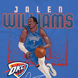 Jalen Williams Okc Basketball Tee, Jw Thunder Cool Fan T Shirt