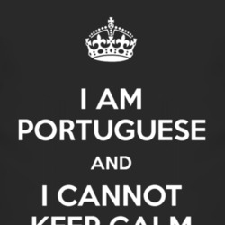 Keep Calm Portuguese T Shirt