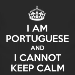 Keep Calm Portuguese T Shirt