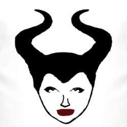 Brad Pitt Tribute To Angelina Jolie Maleficent Inspired T Shirt