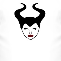 Brad Pitt Tribute To Angelina Jolie Maleficent Inspired T Shirt