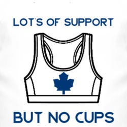 Lot's Of Support But No Cups Leafs Hockey Toronto Inspired T Shirt