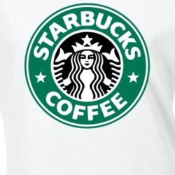 Starbucks Coffee White Women's T Shirt