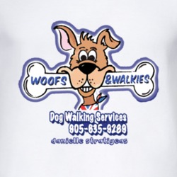 Woofs And Walkies T Shirt