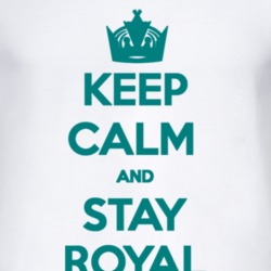 Keep Calm And Stay Royal Kansas City Baseball T Shirt