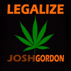 Legalize Josh Gordon Cleveland Football Weed Leaf T Shirt