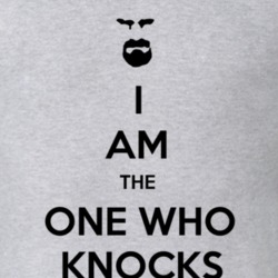 I Am The One Who Knocks Breaking Bad American TV Show Inspired T Shirt