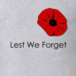 Lest We Forget Poppy Remembrance Day Troops Inspired T Shirt