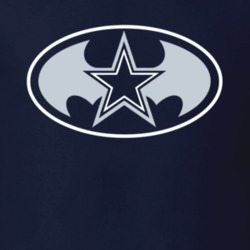 Batstar - Batman Dallas Football T Shirt