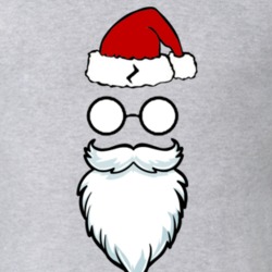 Harry Potter Movie Inspired Santa Christmas T Shirt