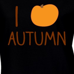 I Love Autumn Fun T Shirt