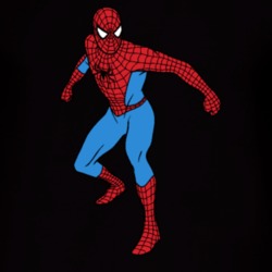 Spiderman Inspired T Shirt