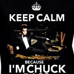 Keep Calm Because I'm Chuck Bass Gossip Girl Inspired T Shirt