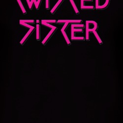 Twisted Sister Band Logo Inspired T Shirt