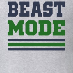 Beast Mode Football Seattle Legion of Boom Seahawks T Shirt
