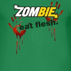 Zombie-Eat Flesh T Shirt