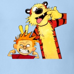 Calvin And Hobbes Funny Faces T Shirt