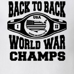 New Back To Back World War Champs USA Champions T Shirt