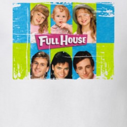 Full House Mary Kate Ashley Olsen Retro Grunge Look T Shirt