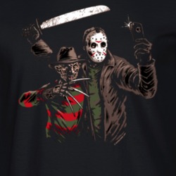 Freddy Vs Jason Selfie T Shirt