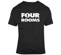 Four Rooms Title Retro 90s Retro Movie Fan Poster Fan T Shirt