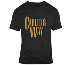 Carlito's Way Title Retro 90s Retro Movie Fan Poster Fan T Shirt