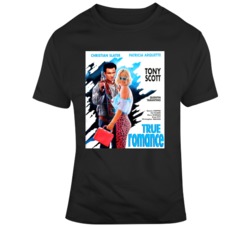 True Romance Retro Movie Fan Poster Fan T Shirt