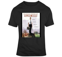 Falling Down 90s Retro Movie Fan Poster Fan T Shirt