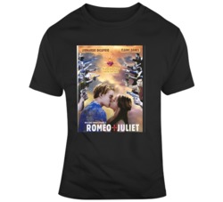 Romeo And Juliet 90s Retro Movie Fan Poster Fan T Shirt