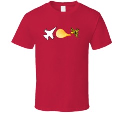 Jet Chip Wasp Maddon Play Mashup Parody Football Fan T Shirt