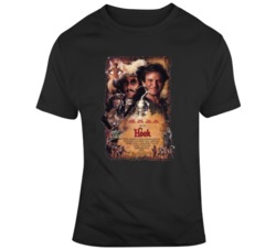Hook Peter Pan 90s Retro Movie Fan Poster Fan T Shirt